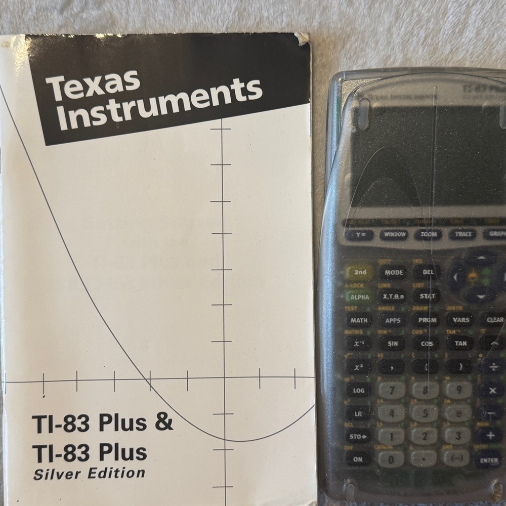 Texas Instruments TI-83 Plus Silver Edition Graphing Calculator